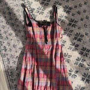 Free People Multicolor Textured Fabric